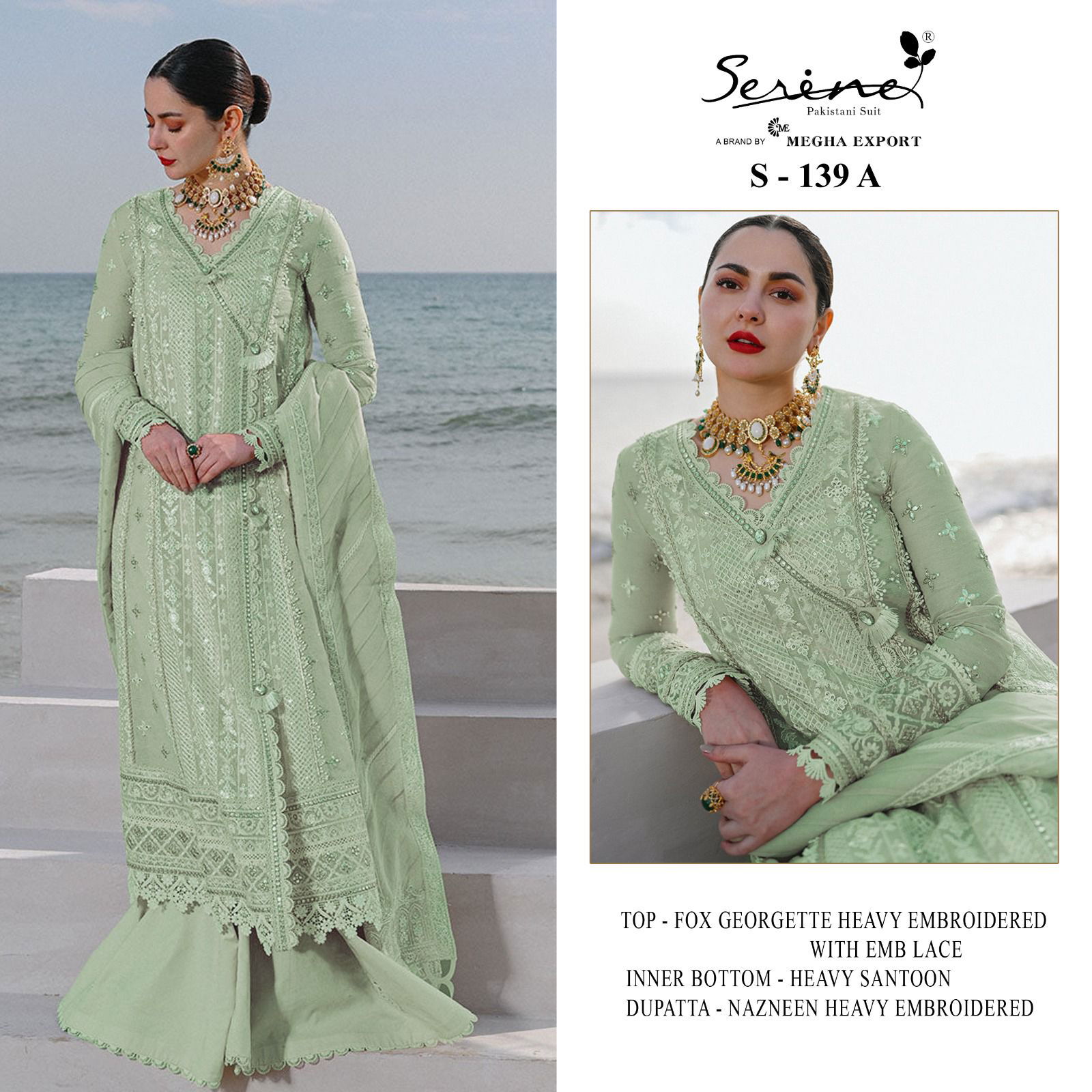 S-139 A TO D By Serine Pakistani Salwar Suits Catalog